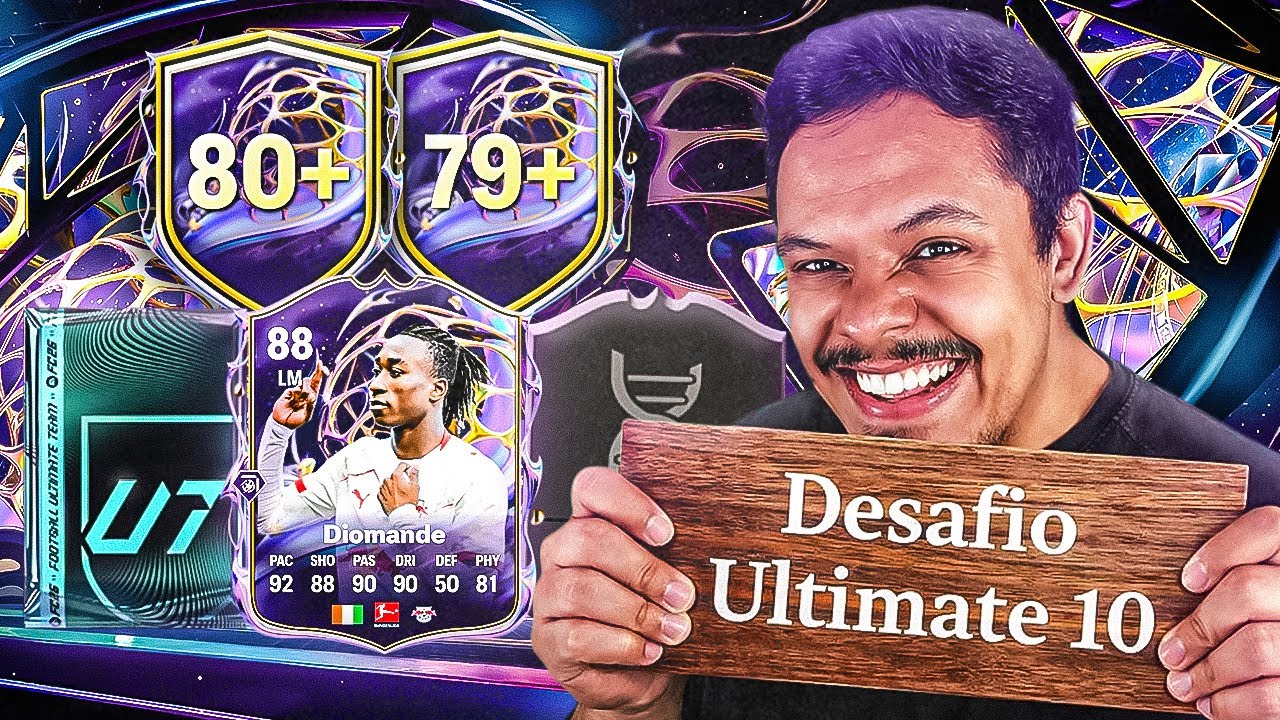 FC 26 l 🔥 DESAFIO ULTIMATE 10 MUDOU COM PACKS MELHORES! l DantheBNN l