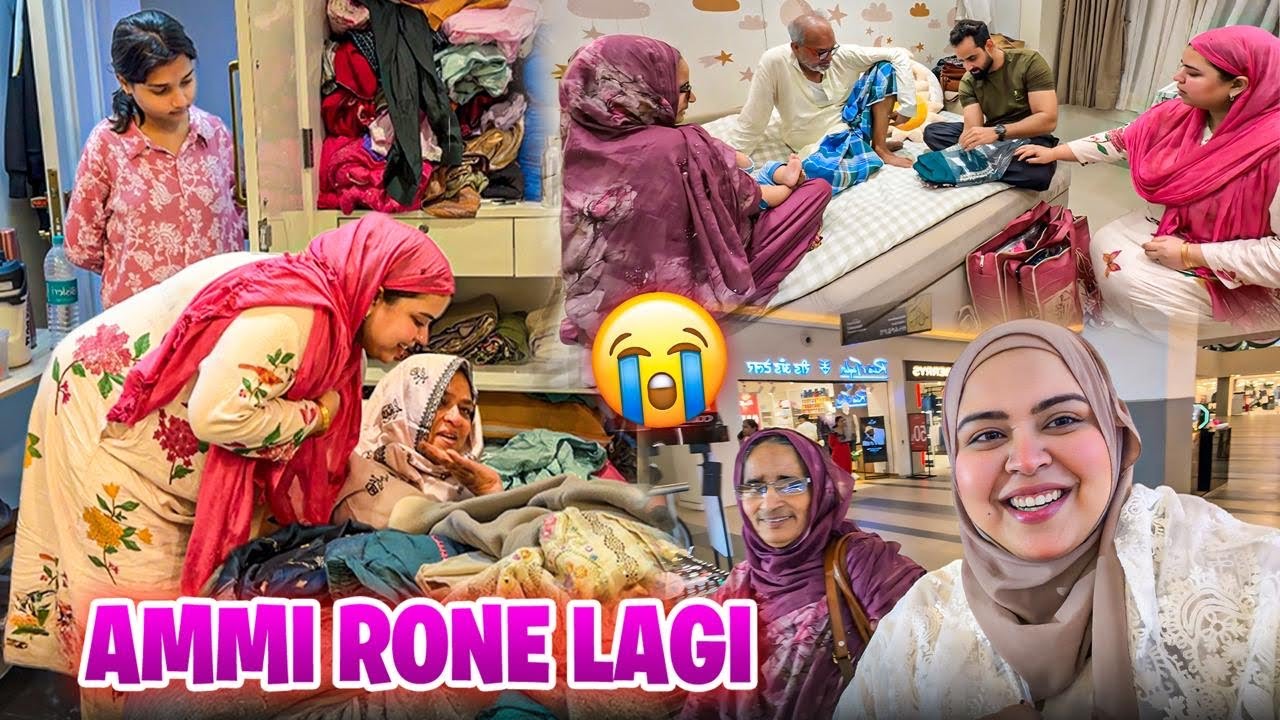 Saas sasur ki SHADI ki shopping 😍 | AMMI jane se pehle Rone lagi  😢 