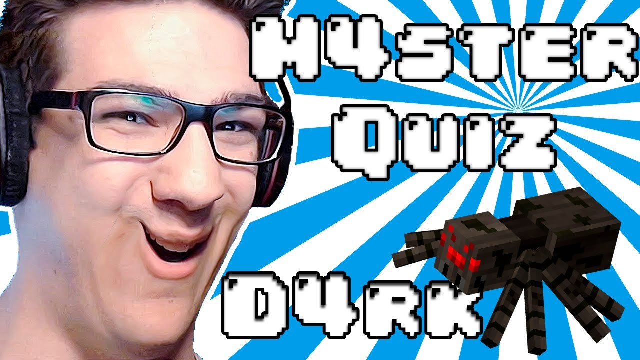 M4ster Quiz! D4rk (com a Aranha Chupa Osso!)