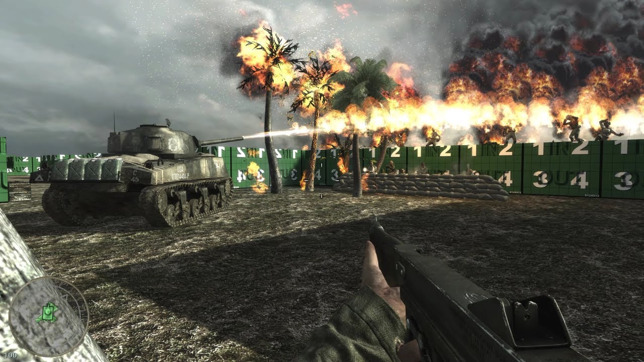 CoD WaW : Custom SP Campaign Map Test - 4