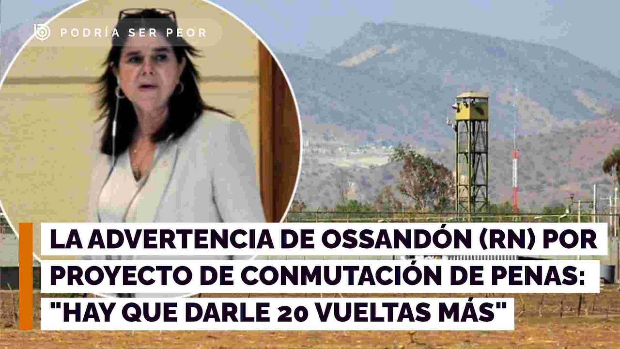 La advertencia de Ossandón (RN) por proyecto de conmutación de penas: 