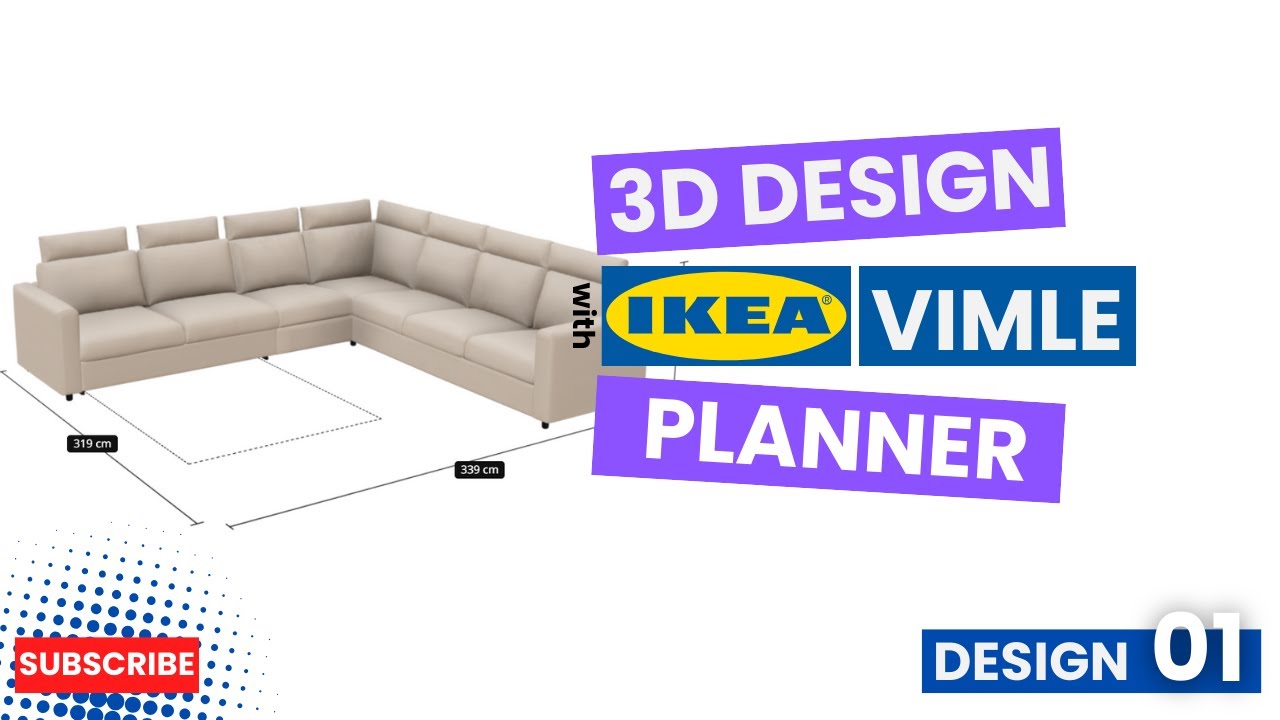 3D DESIGN with IKEA VIMLE Planner - Design 1