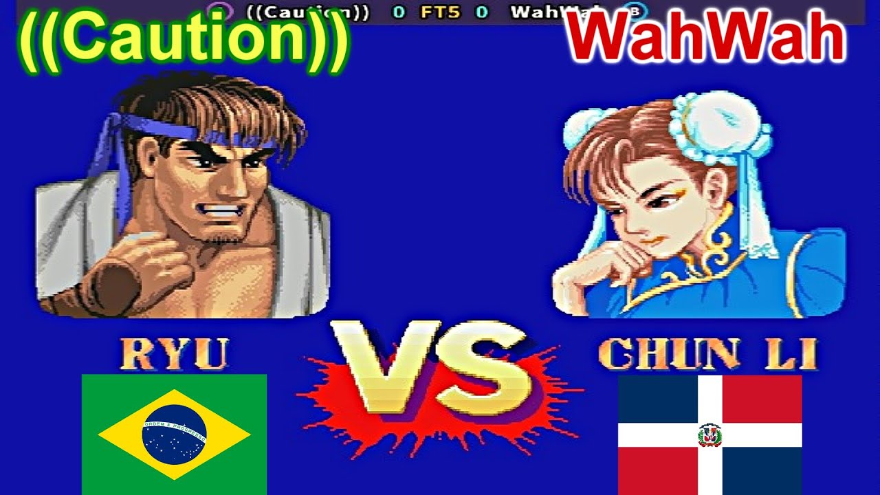 Street Fighter II': Champion Edition - ((Caution)) vs WahWah FT5