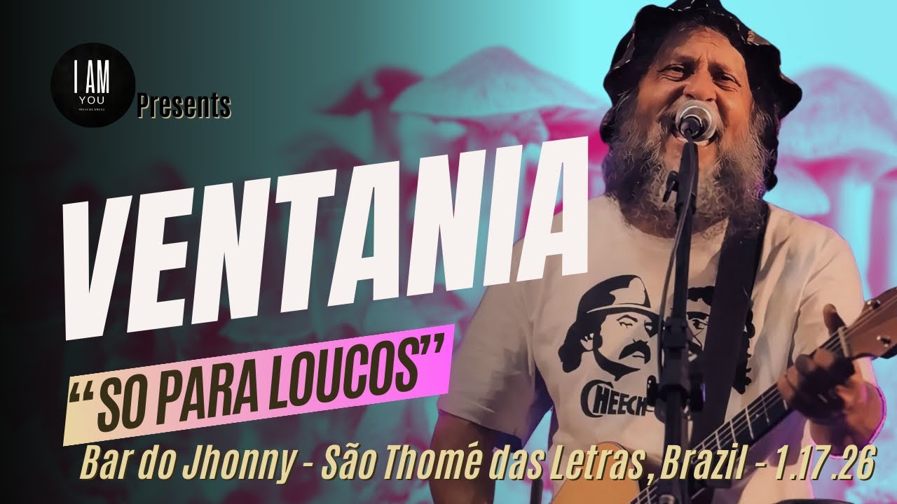 "Só Para Loucos" by Ventania - LIVE @ Bar do Jhonny - São Thomé das Letras, MG Brazil - 1.17.26