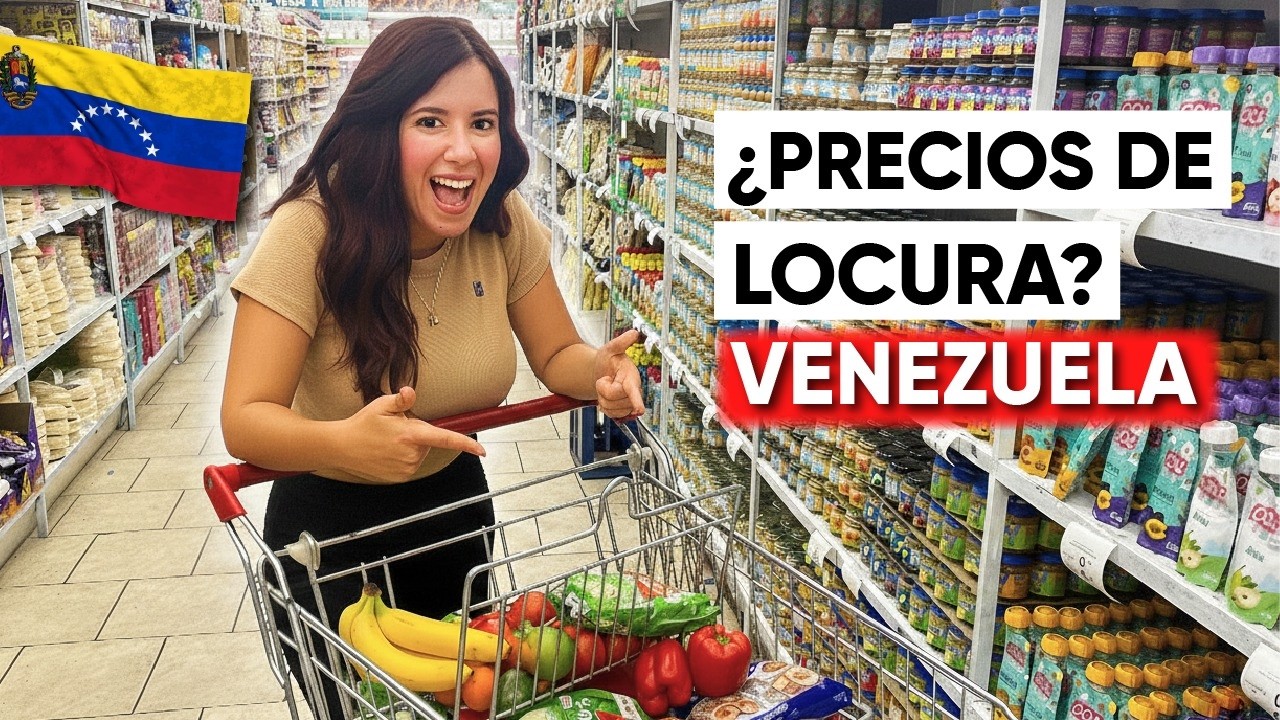 ESTO GASTAMOS EN UN MERCADO EN VENEZUELA 😱