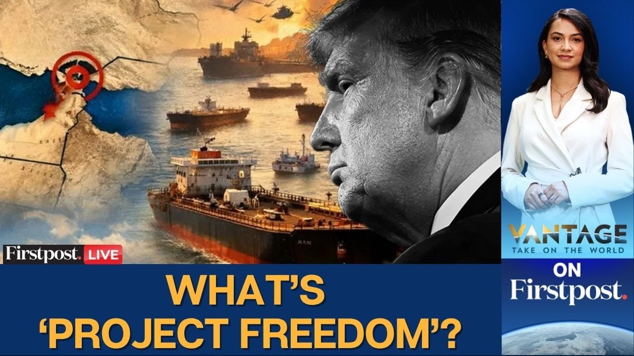LIVE: Iran Claims Attacked US Vessel Crossing Hormuz After Trump&rsquo;s Escort Mission | Vantage