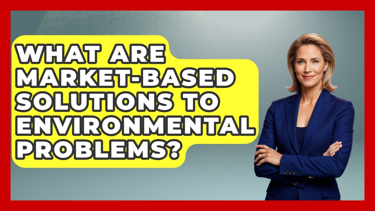 What Are Market-based Solutions To Environmental Problems? - The Right Politics