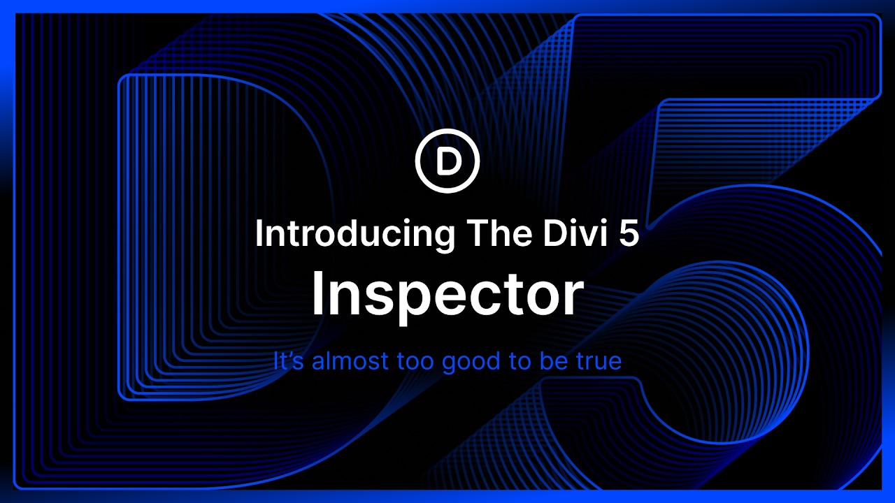 Эта новая функция Divi 5 &mdash; 🤯 (Инспектор)