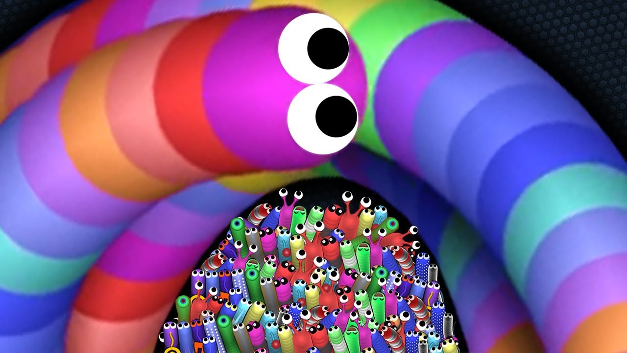 Slither.io A.I. 100,000+ Score Epic Slitherio Gameplay