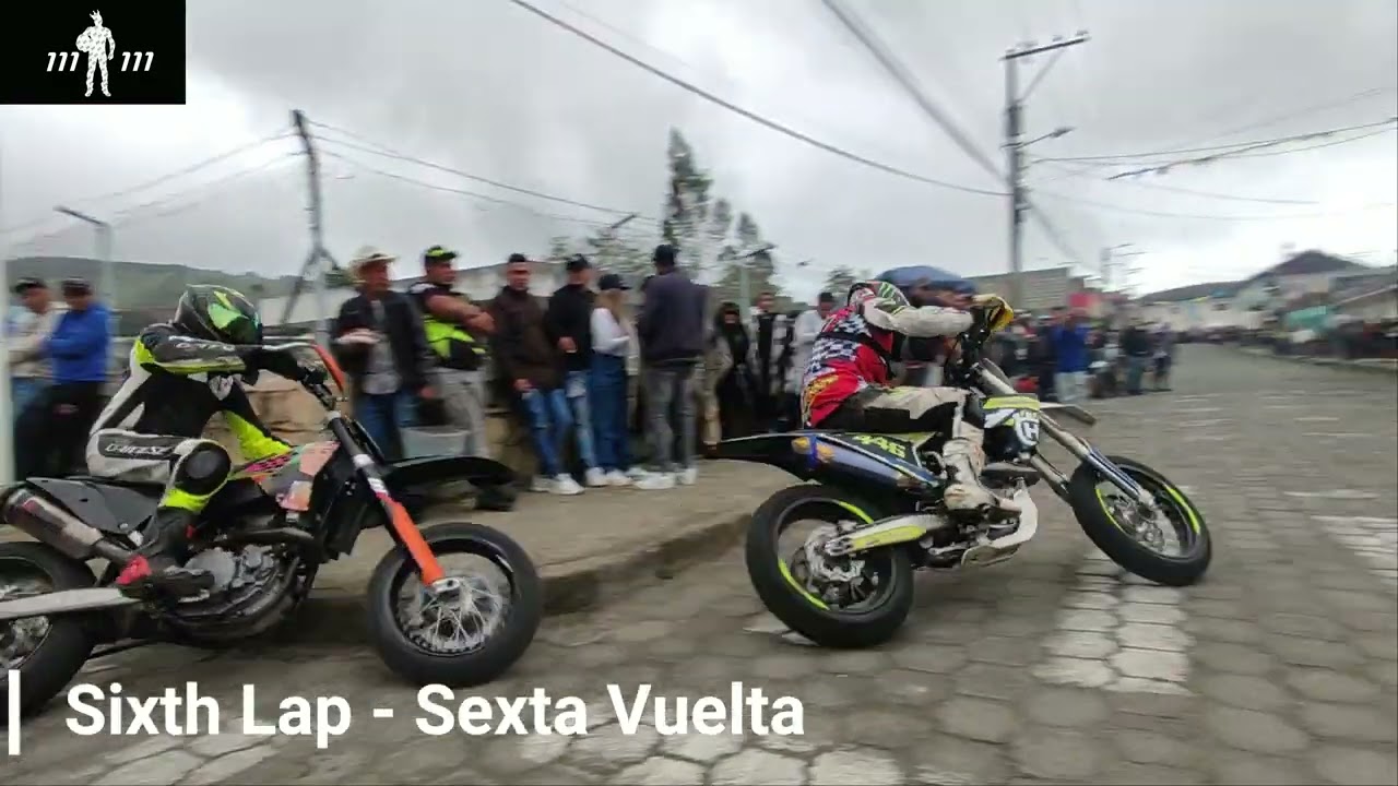 🏁Categor&iacute;a LIBRE.  El Carmelo - Ecuador. 🔥Motovelocidad Colombia 2024. ( SEBASTER BAD)