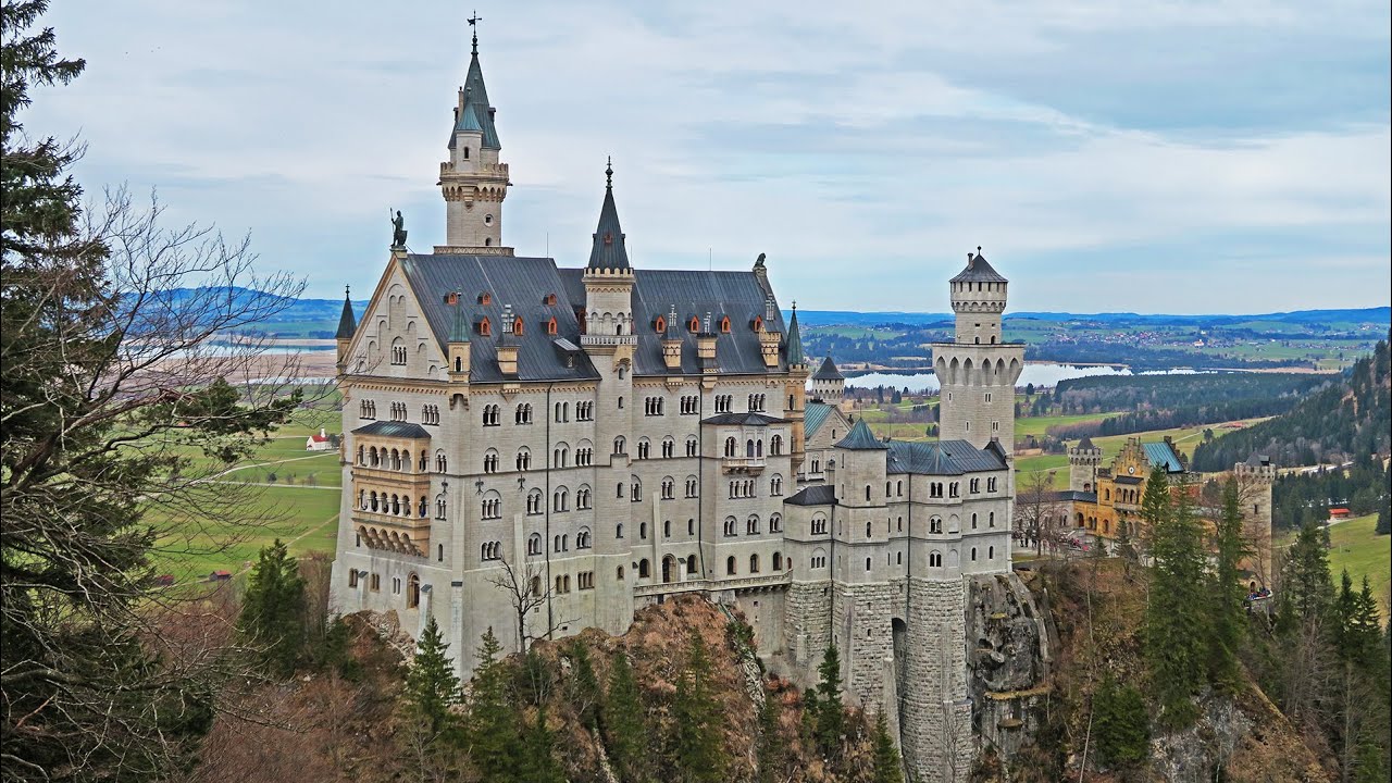 Neuschwanstein, Germany • The CASTLE that inspired DISNEY CASTLE