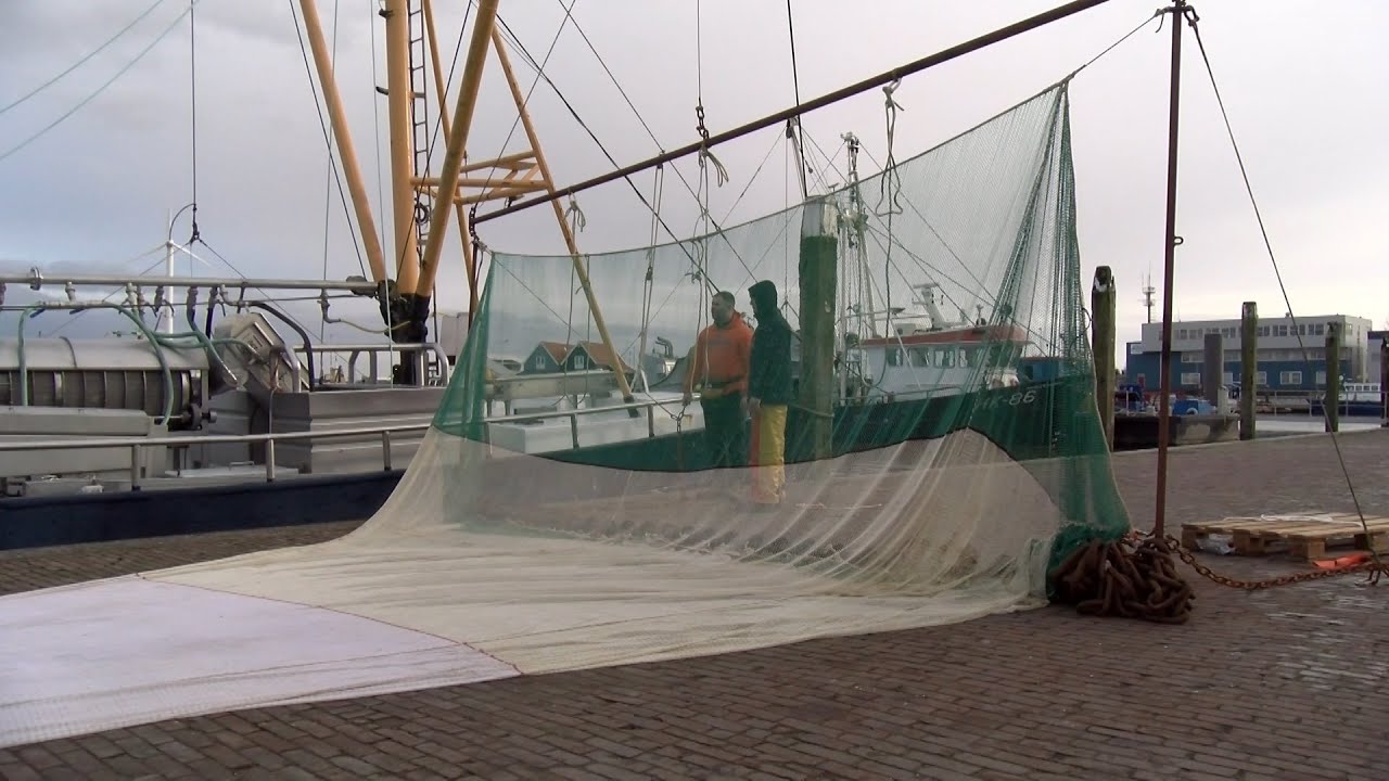 Visserij in zwaar weer