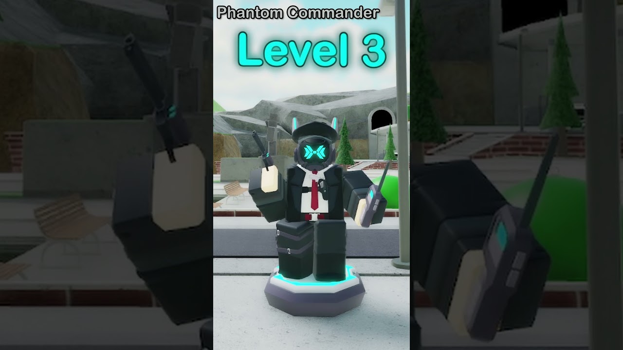 The Phantom Commander skin in TDS #roblox #tds #skinshowcase