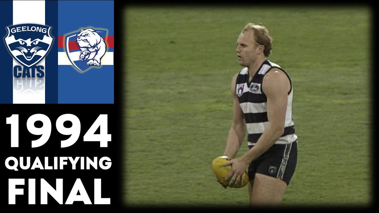 1994 AFL Qualifying Final - Geelong Vs Footscray (Extended Highlights)