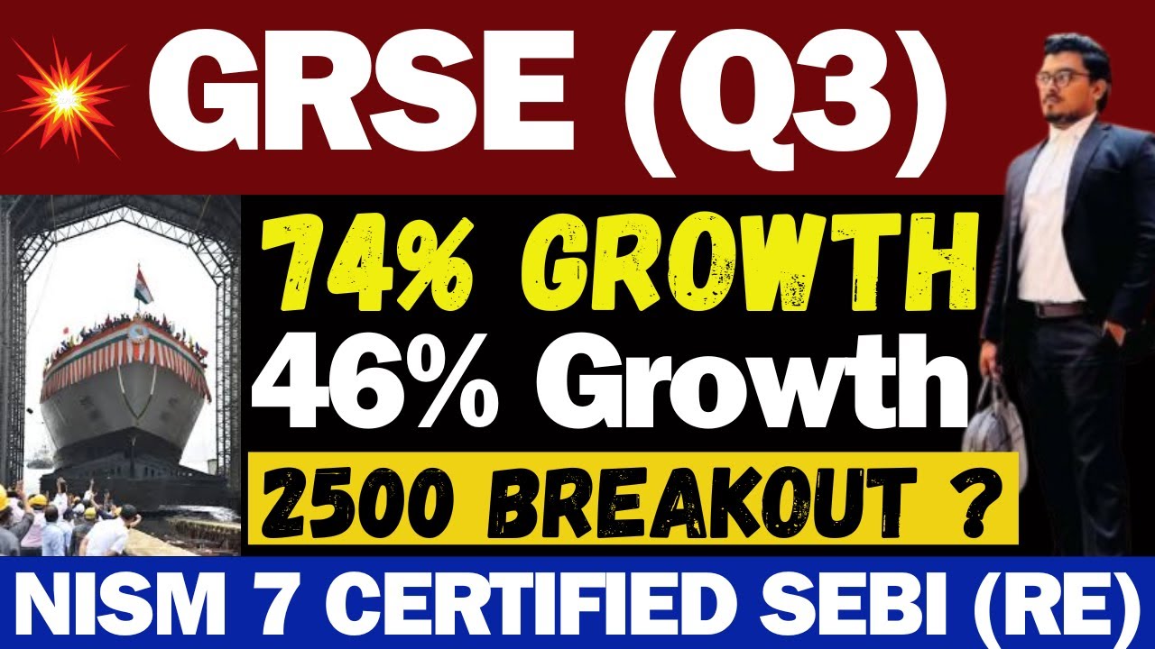 GRSE Q3 Result आगया | GRSE Results Today | GRSE Share Latest News | GRSE Share Latest News Today
