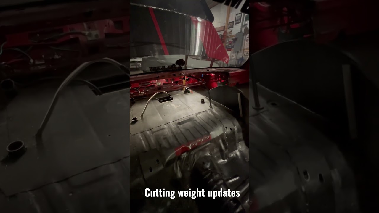 Cutting weight updates #269motorsports #foxbody #mustang #weightloss #buildseason #streetcar #lsswap
