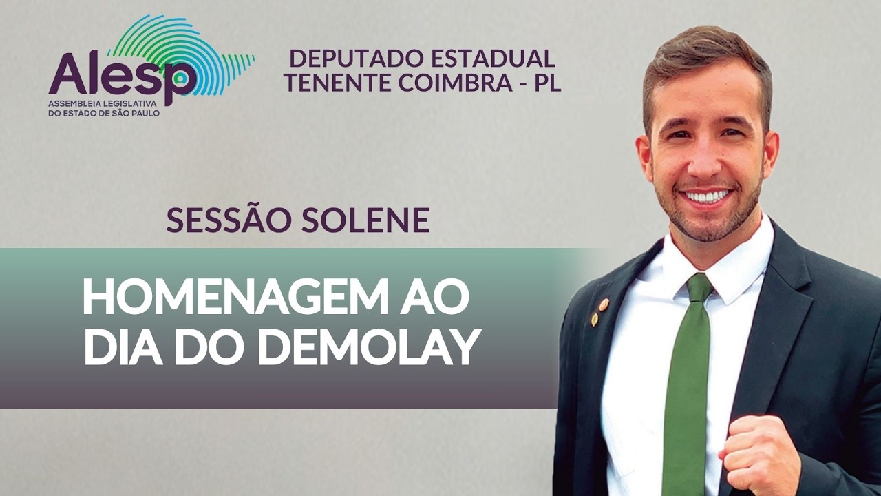 Sessão Solene em Homenagem ao Dia do DeMolay