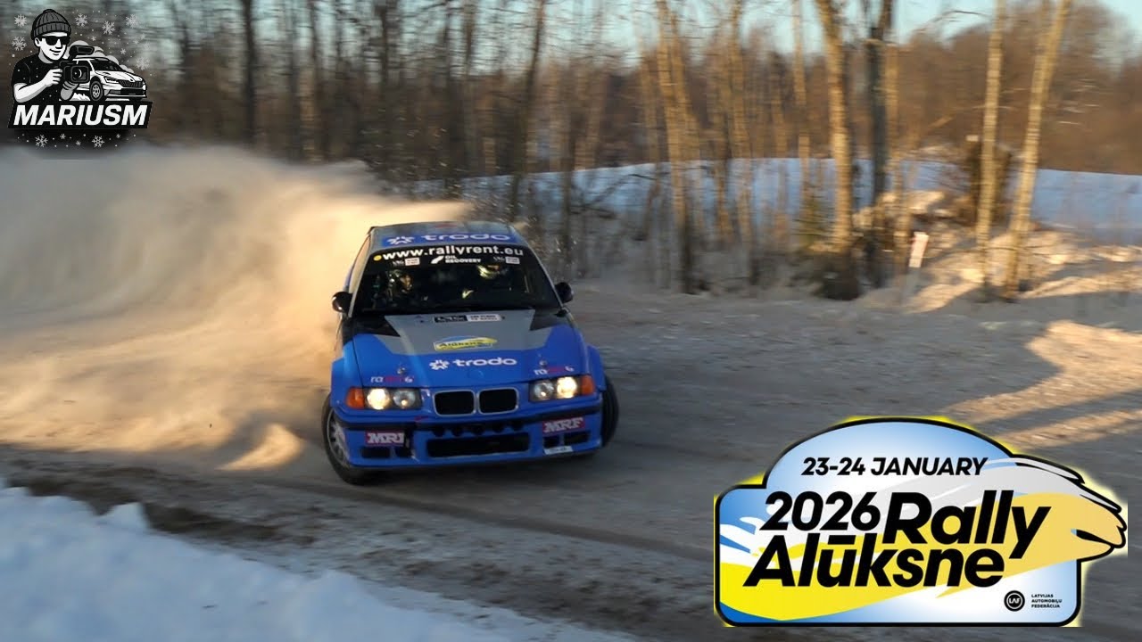 Ралли Алуксне 2026 | Максимальная атака | Авария |