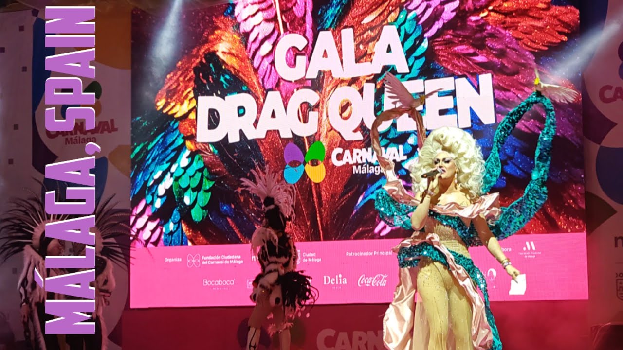 4K DRAG QUEEN GALA Carnaval MÁLAGA, Spain 1 marzo 2025 Karneval карнавал Carnival LGBTi