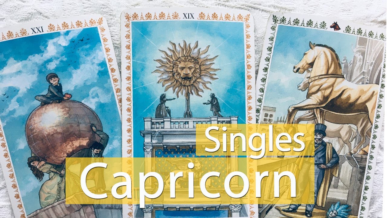 CAPRICORN SINGLES - Teach them how you want to to be treated. Let them fight for you.