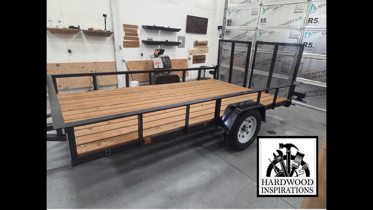12' Flatbed Trailer Build 2025