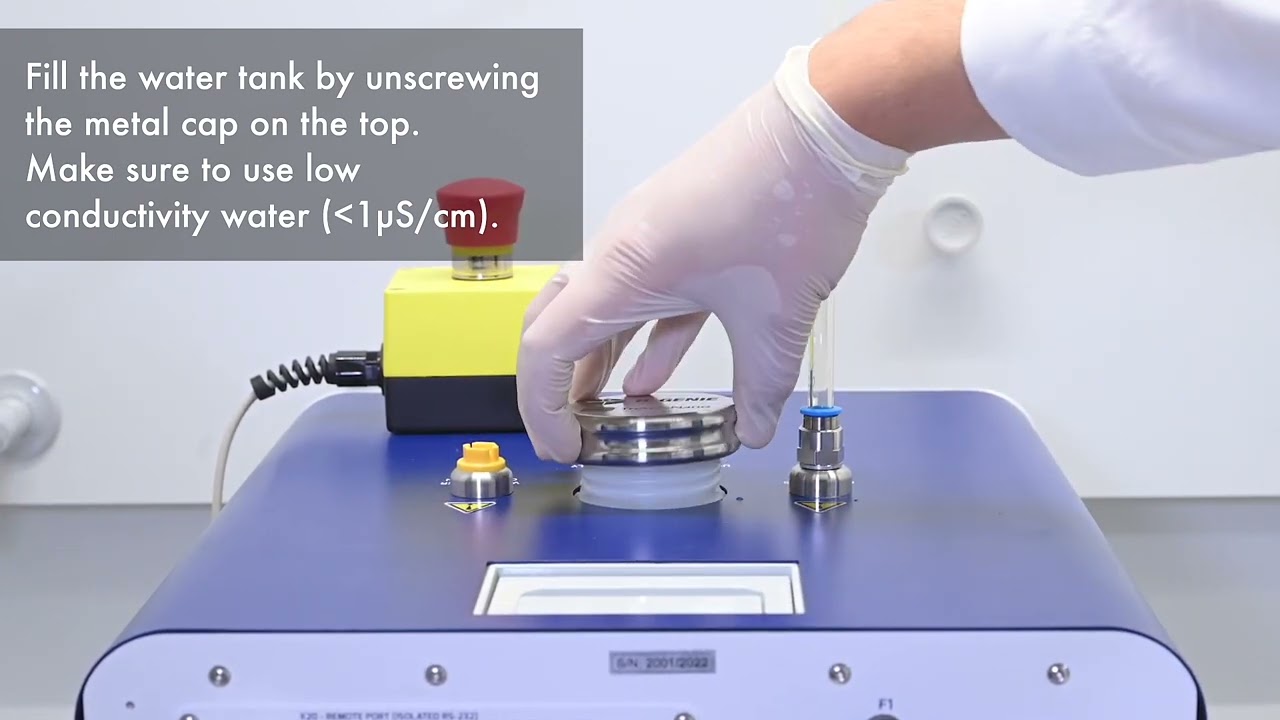 Installation of the H Genie® hydrogen generator