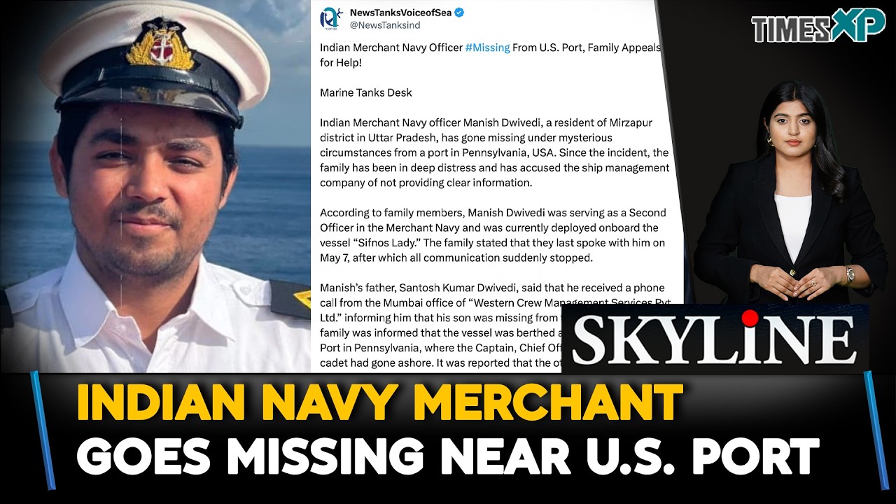Indian Navy Merchant Goes Missig Near U.S. Port| Indians In The U.S.| Skyline With Driti