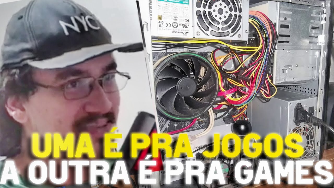 DUAS FONTES NO MESMO PC | REAGINDO AO SETUP DOS INSCRITOS #3