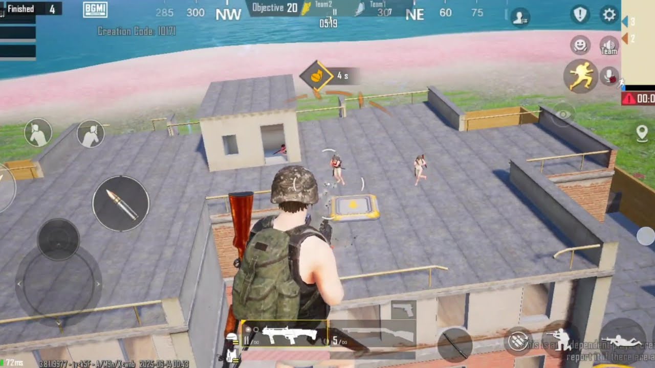 New TDM match Jumping fight #pubg #pubgmobile #shots #bgmi #ytshorts #gaming #freefire #free #games