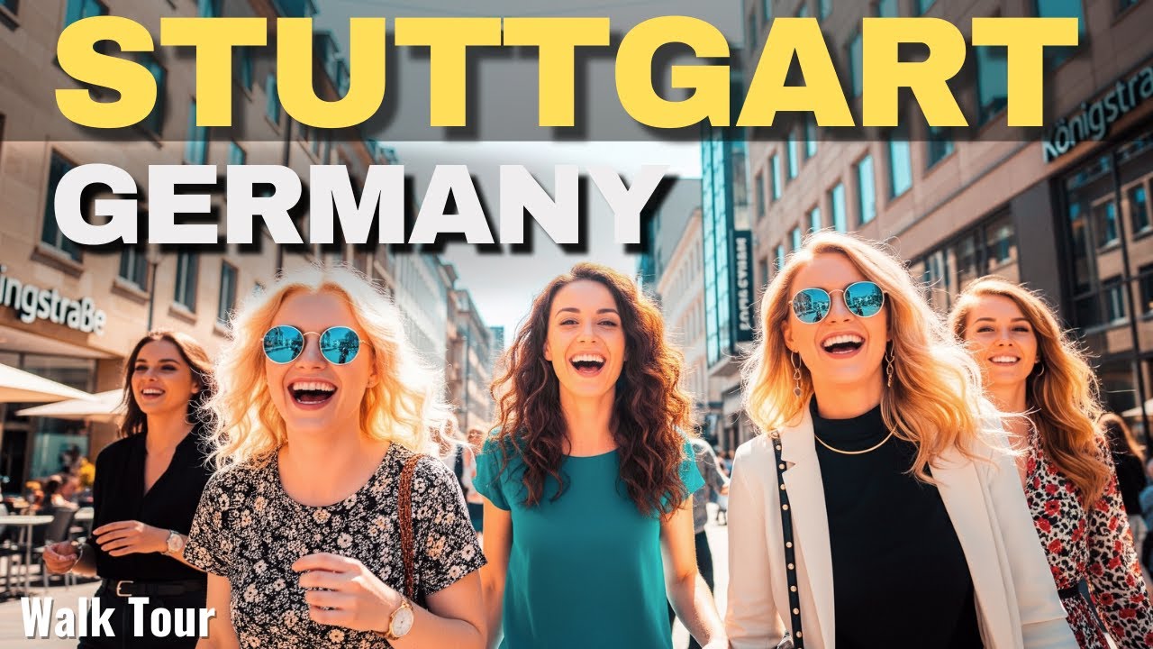 4K 🇩🇪 Stuttgart’s Most Famous Street! Walking Through Königstraße Like Never Before