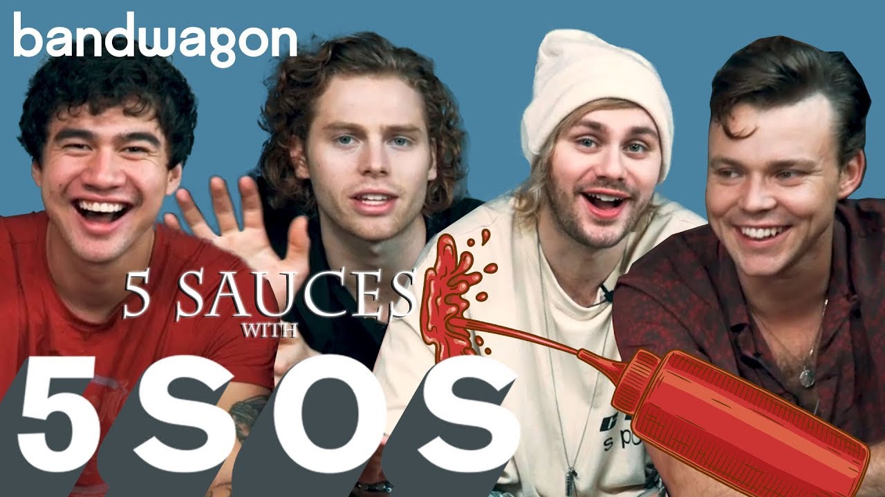 5 Seconds of Summer discuss Youngblood in 5 Sauces with 5SOS | Bandwagon