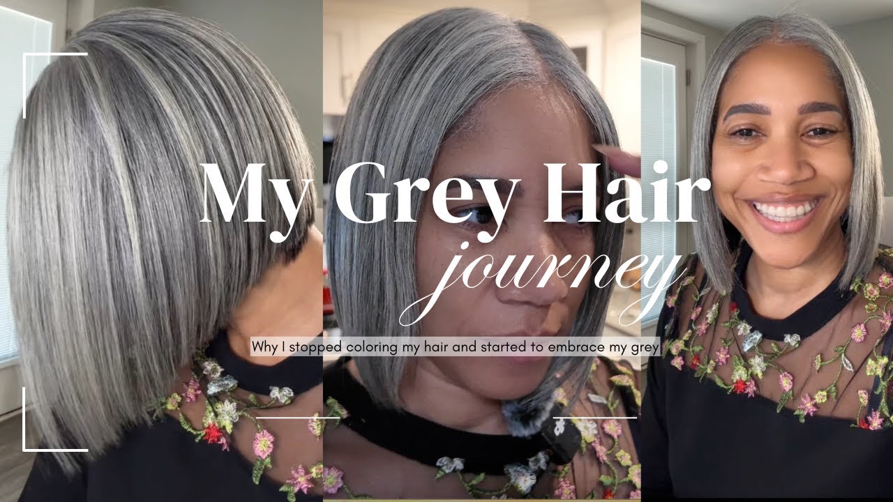 embracing my grey: my journey to natural, beautiful grey hair