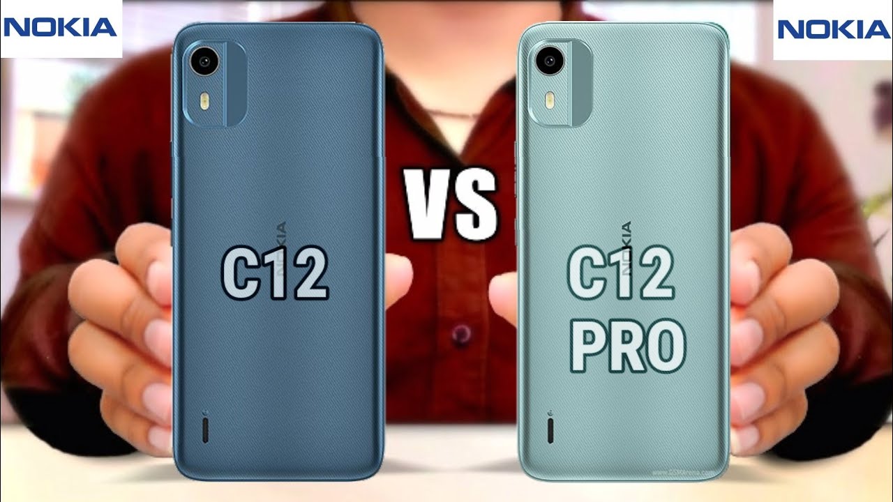 Nokia C12 Vs Nokia C12 Pro  #Trakontech