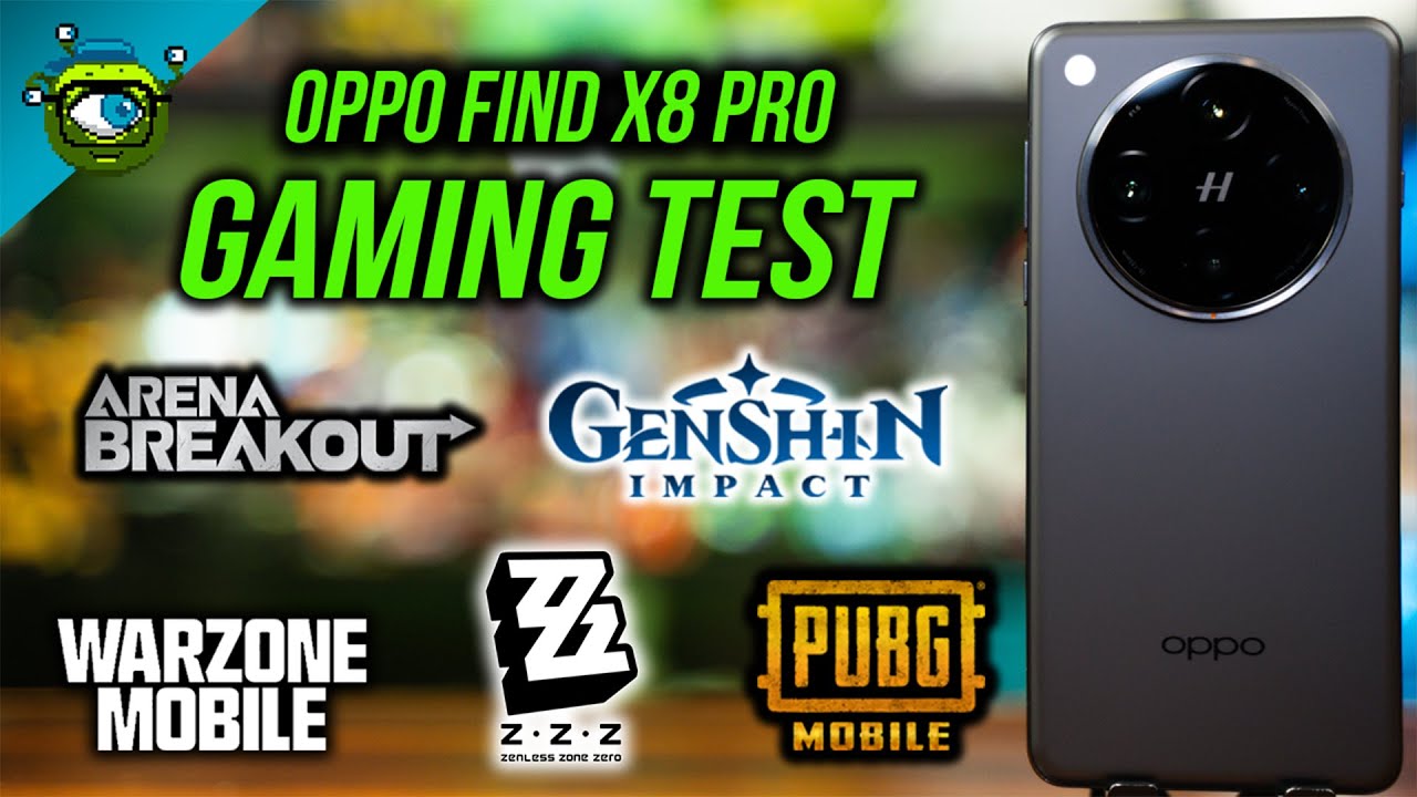 Oppo Find X8 Pro Gaming Test | Zenless Zone Zero, Genshin Impact, PUBG & COD: Warzone