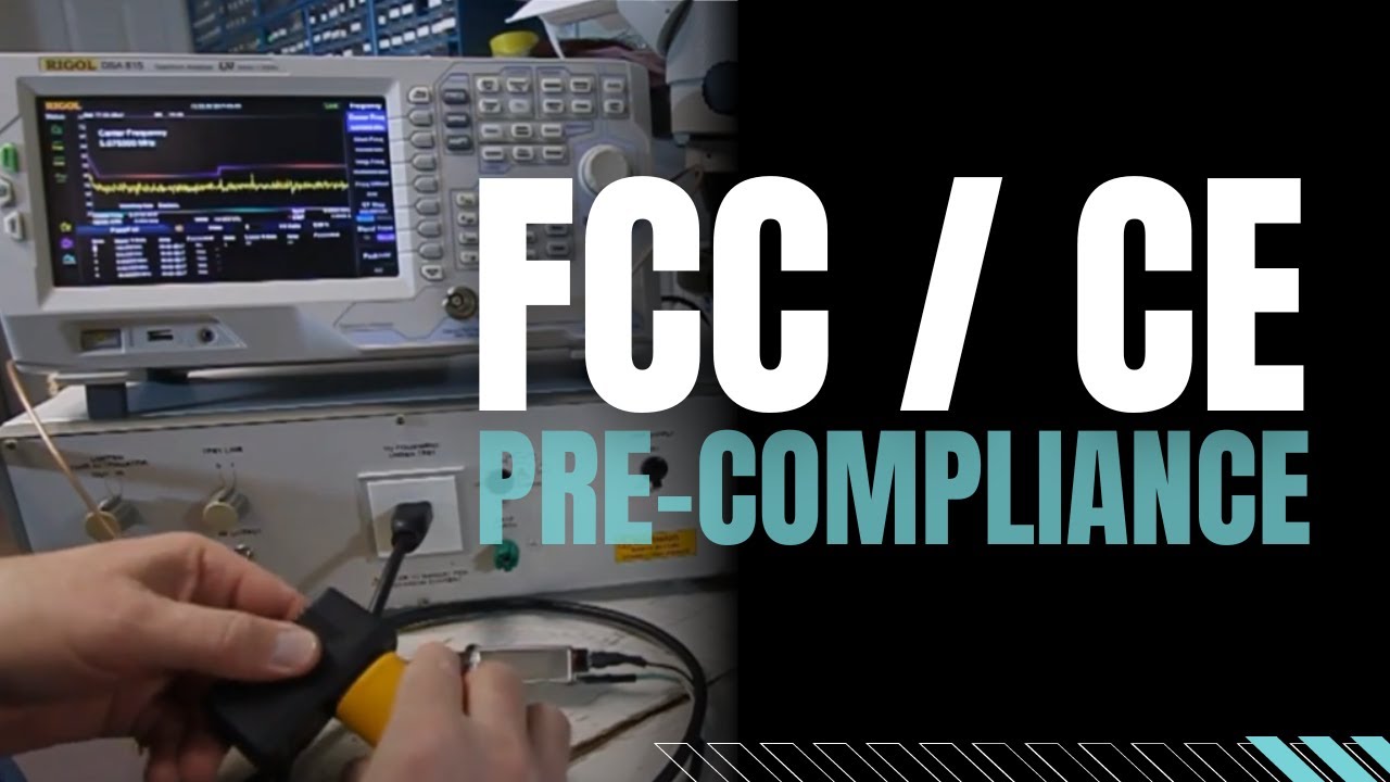 FCC / CE Pre-Compliance Line Conducted Emissions with Rigol DSA815 and LISN, CISPR 22, EN55022.