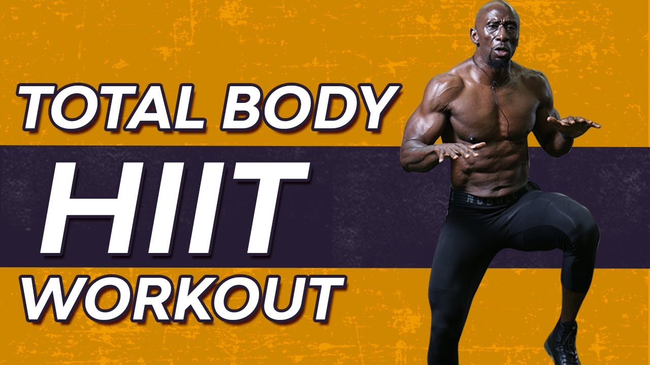 Total Body HIIT Workout for Men Over 40 - FAT LOSS - NO EQUIPMENT NEEDED