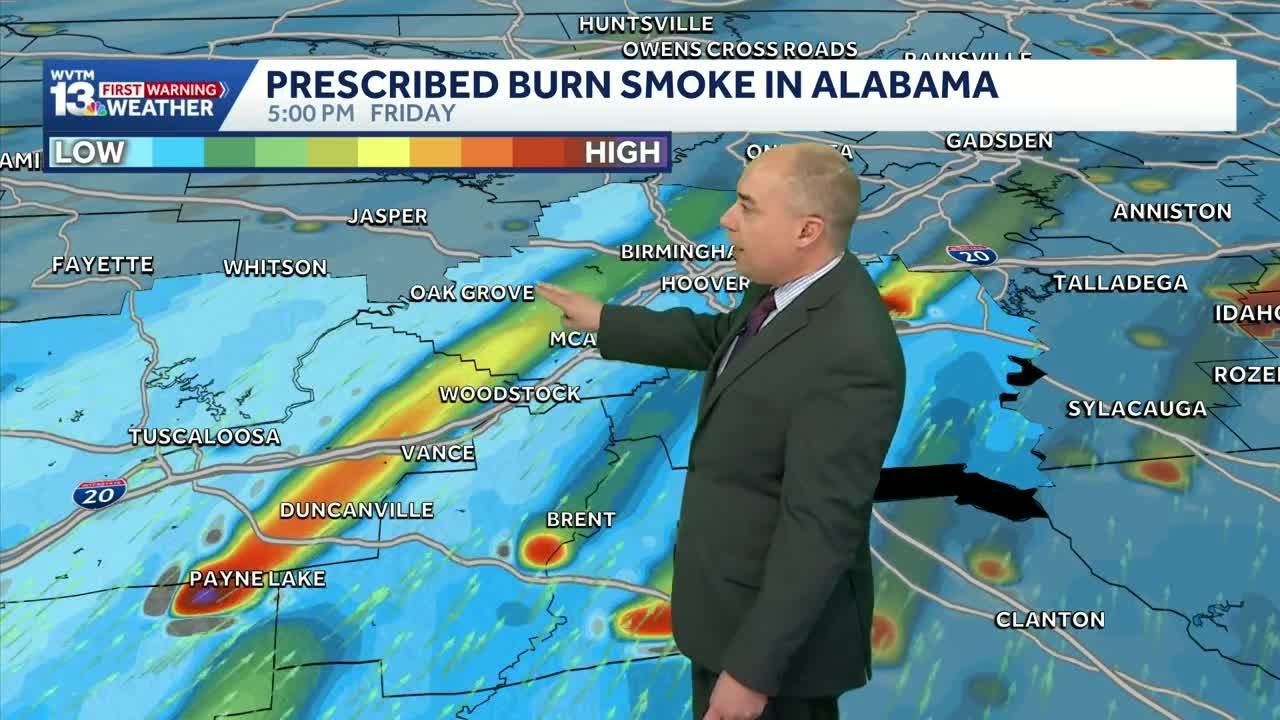 Alabama Weather Update: Warm & Dry Weekend, Smoke, Mild Cooldown Next Week