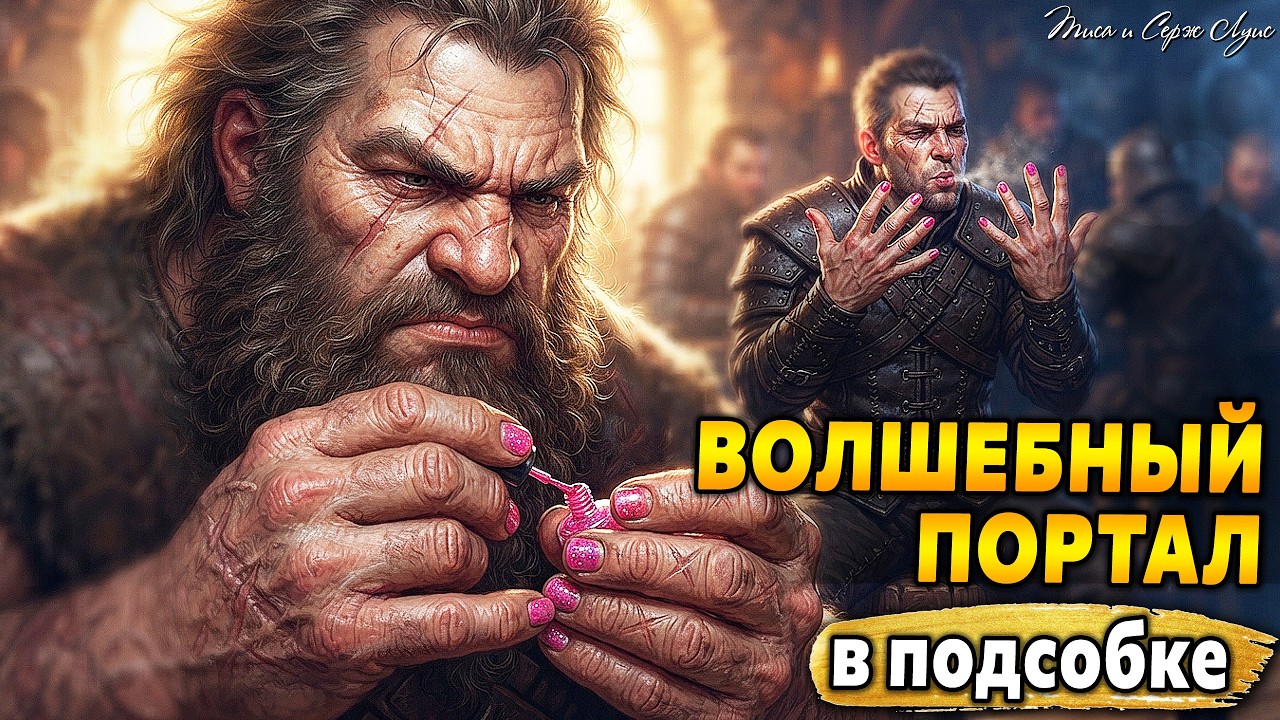 Юмористическое ФЭНТЕЗИ : ВОЛШЕБНЫЙ ПОРТАЛ в подсобке | Любовное фэнтези | ПОПАДАНКА В НОВЫЙ МИР