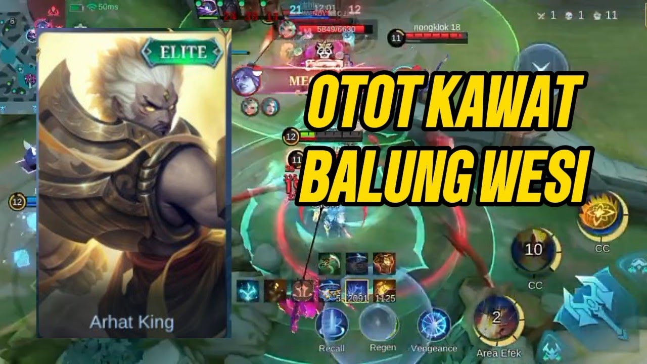 Pahlawan Jawa Libas Semua Musuh - Mobile Legend