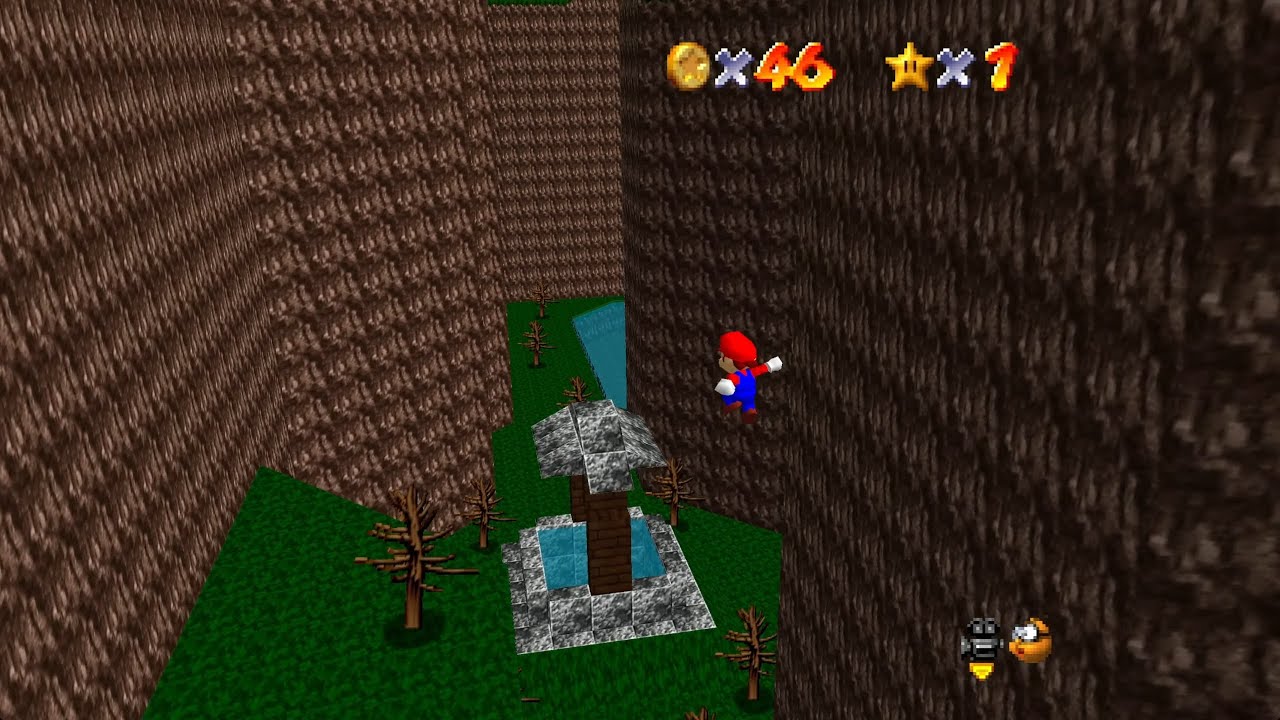 Dim Dark Woods by johnmcewan870 - Mario Builder 64