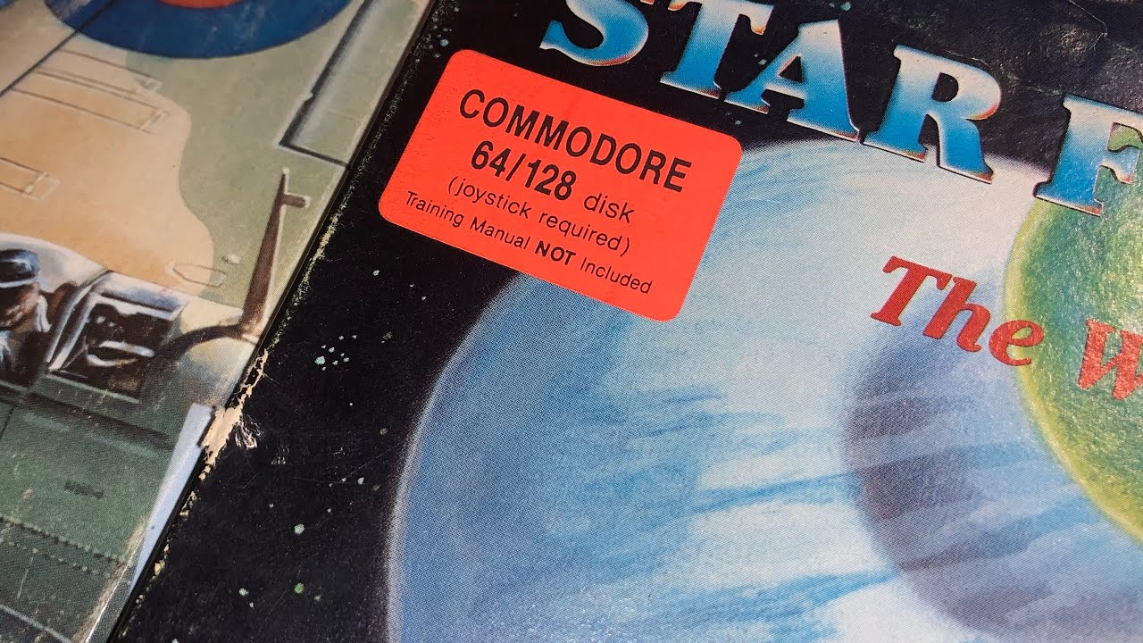 Commodore 64 Star Fleet I: The War Begins By Interstel - NTSC Disk Game