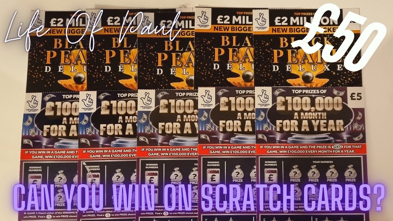 What happens when you buy £50 of Scratch Cards.