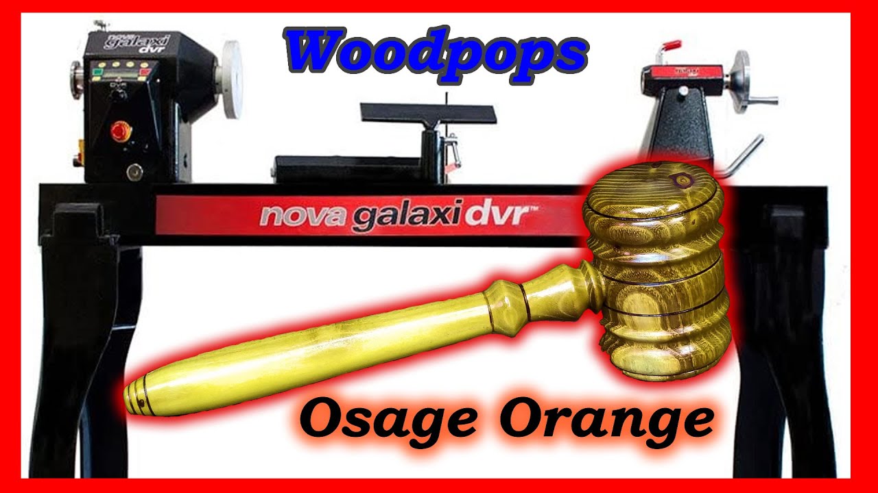 Woodturning a Gavel on the Wood Lathe