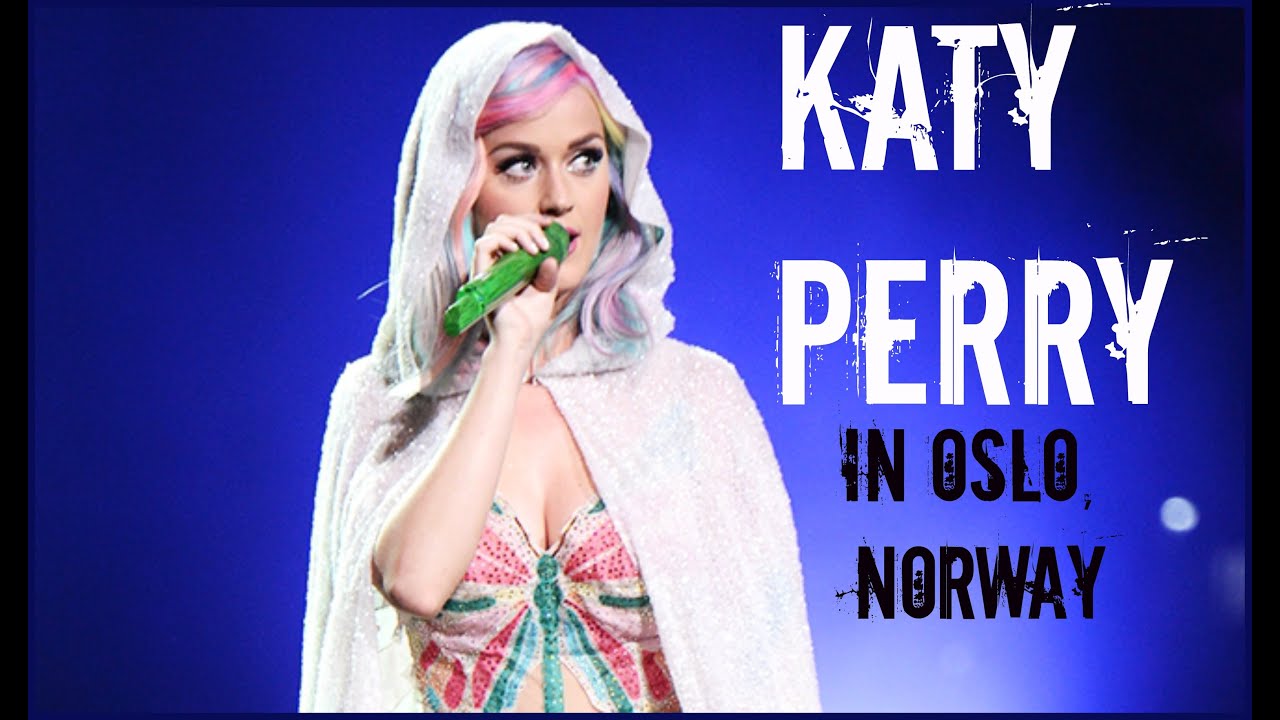 Katy Perry Prismatic In Oslo (Including the pizza boy)