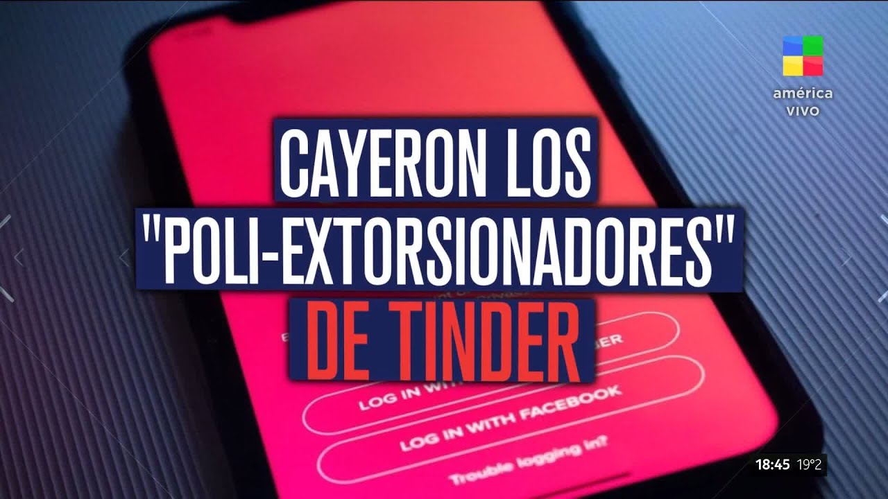 📱 Extorsionadores en Tinder: cayeron dos policías