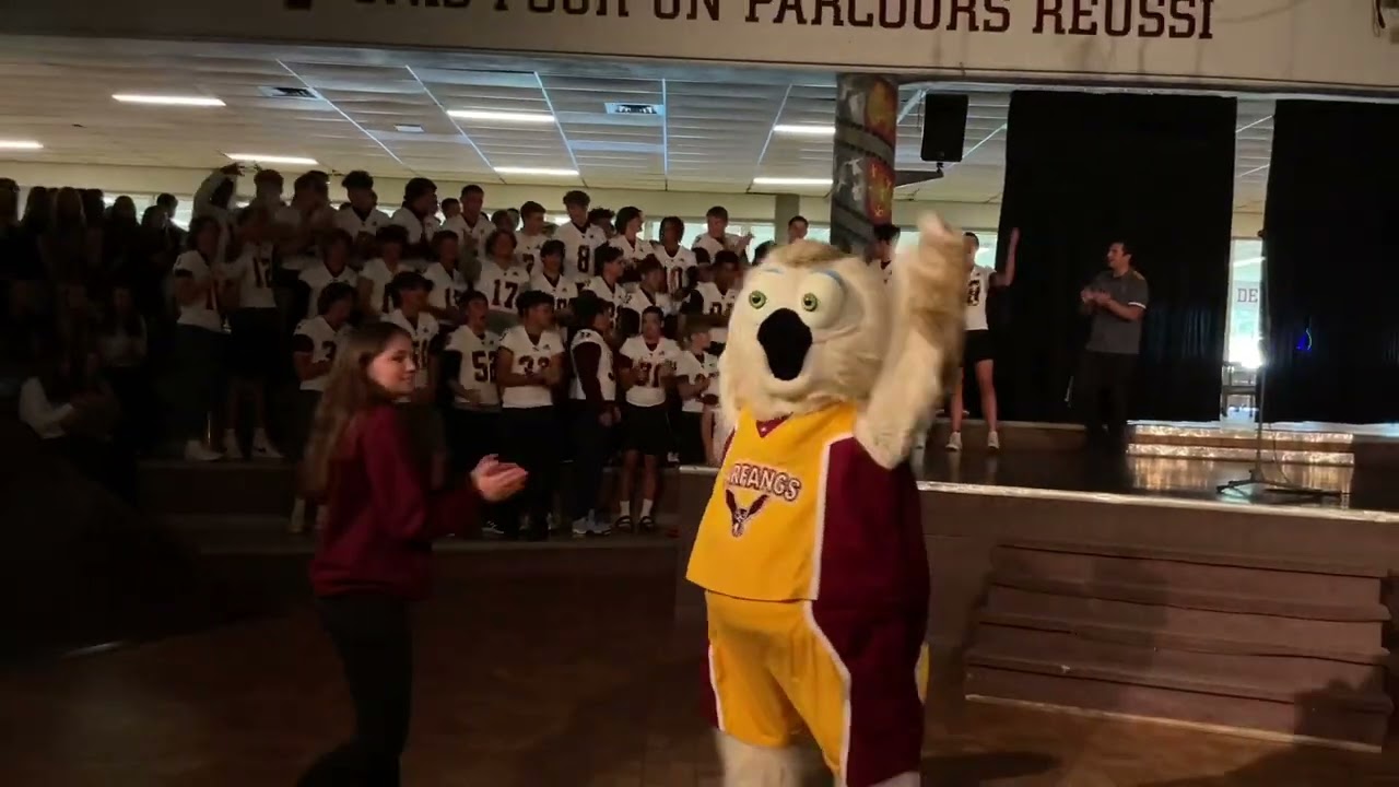 Pep Rally 2022 | Harfangs football école secondaire du Triolet
