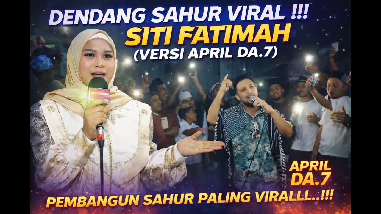 DENDANG SAHUR SITI FATIMAH...KEREN DINYANYIKAN OLEH APRIL DA.7