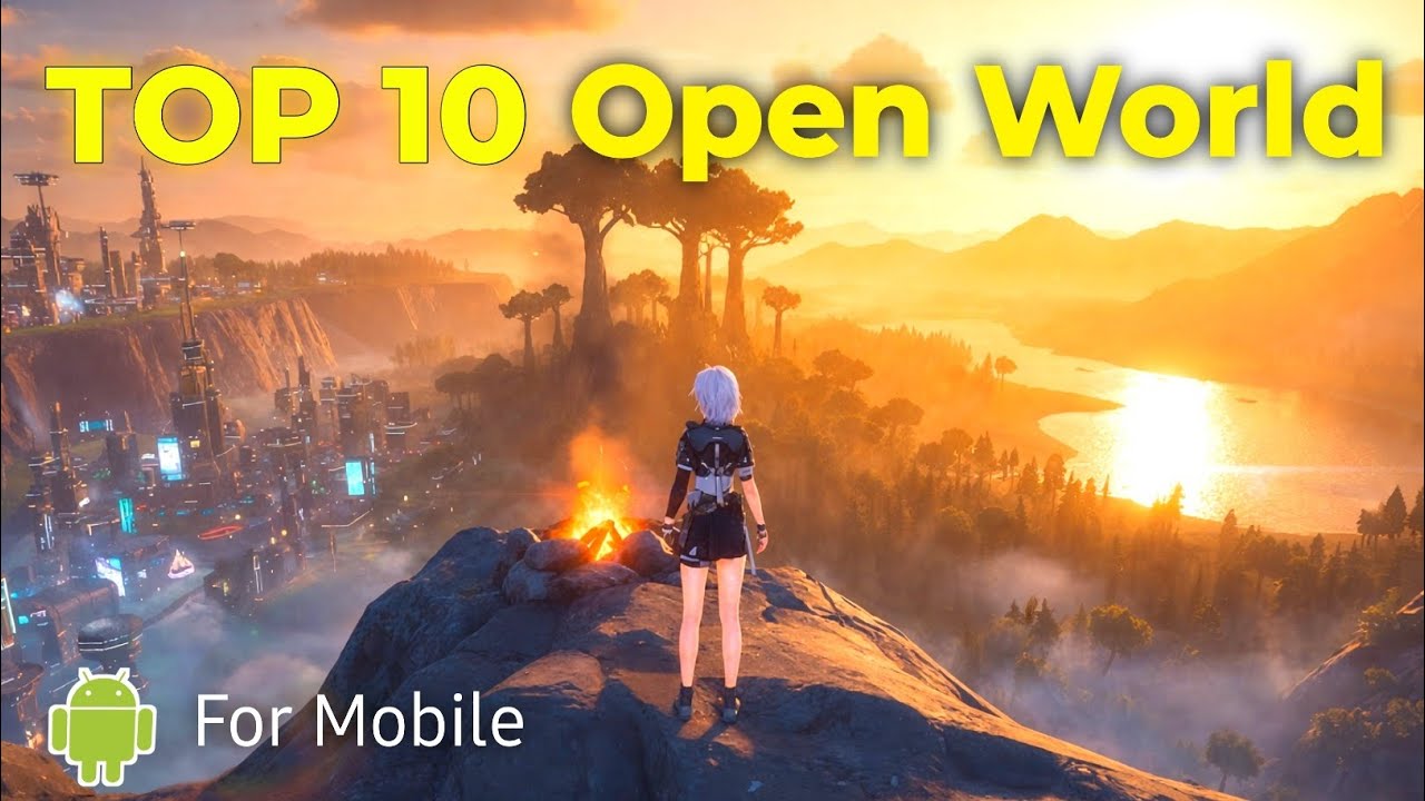 I Found Top 10 New Open World Games | That actually you can play on low end device 