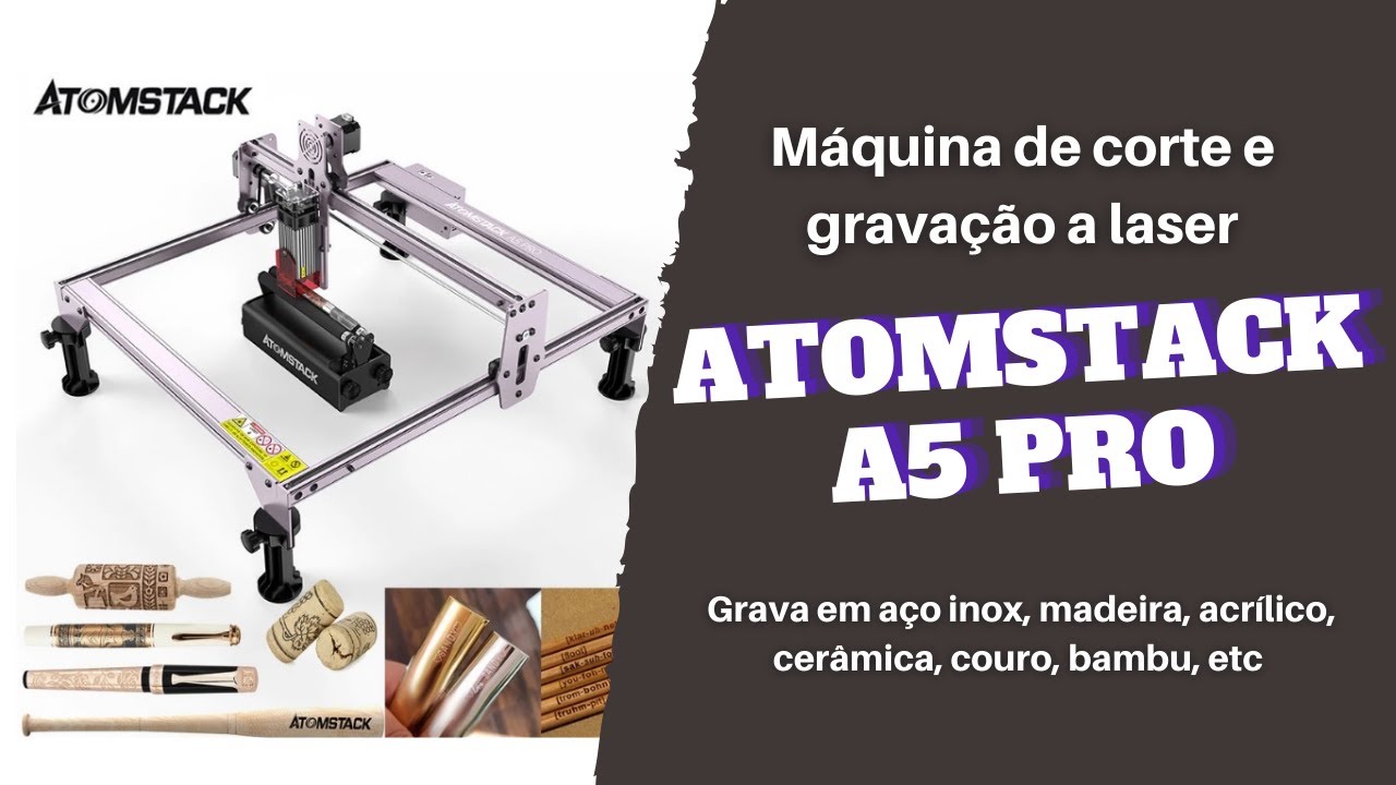 Atomstack A5 Pro-Станок для лазерной резки и гравировки