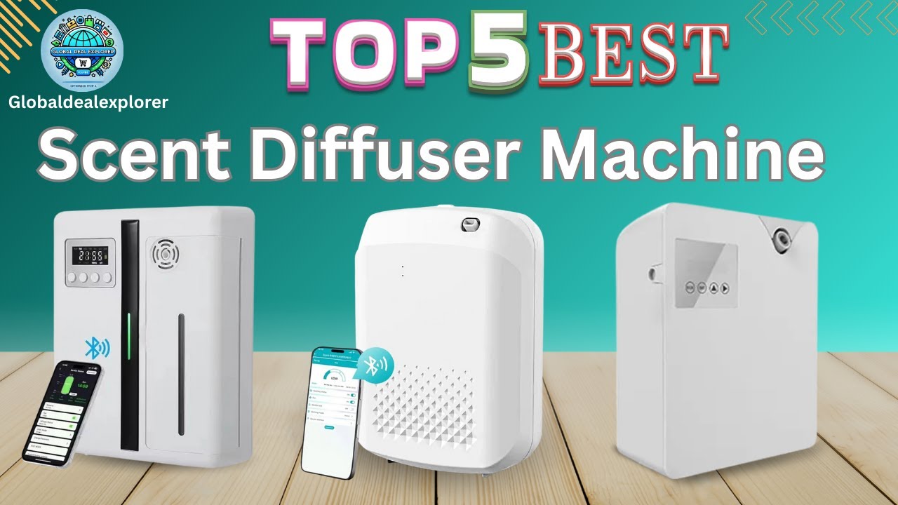 Top 5 Best Scent Diffuser Machine in 2026 - (Transform Your Home Into a Luxury Hotel)